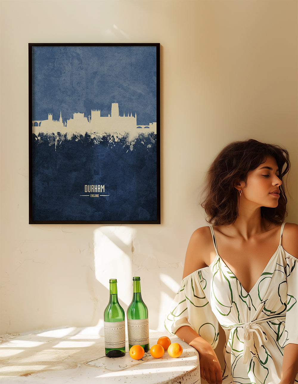Durham Skyline azul