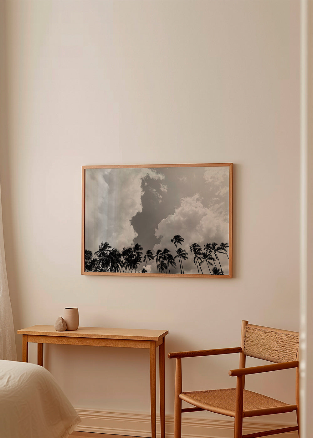 Arte para paisagem com palmeiras e céu dramático – Product3