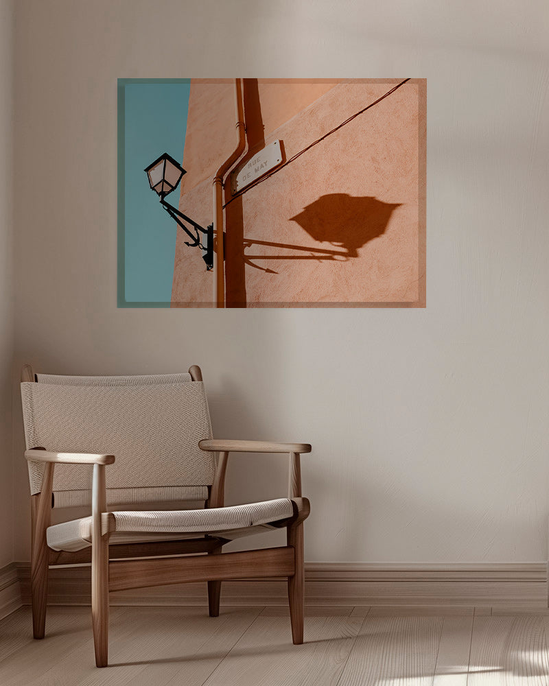 Arte para cozinha Rue de May lanterna e sombra – Canvas