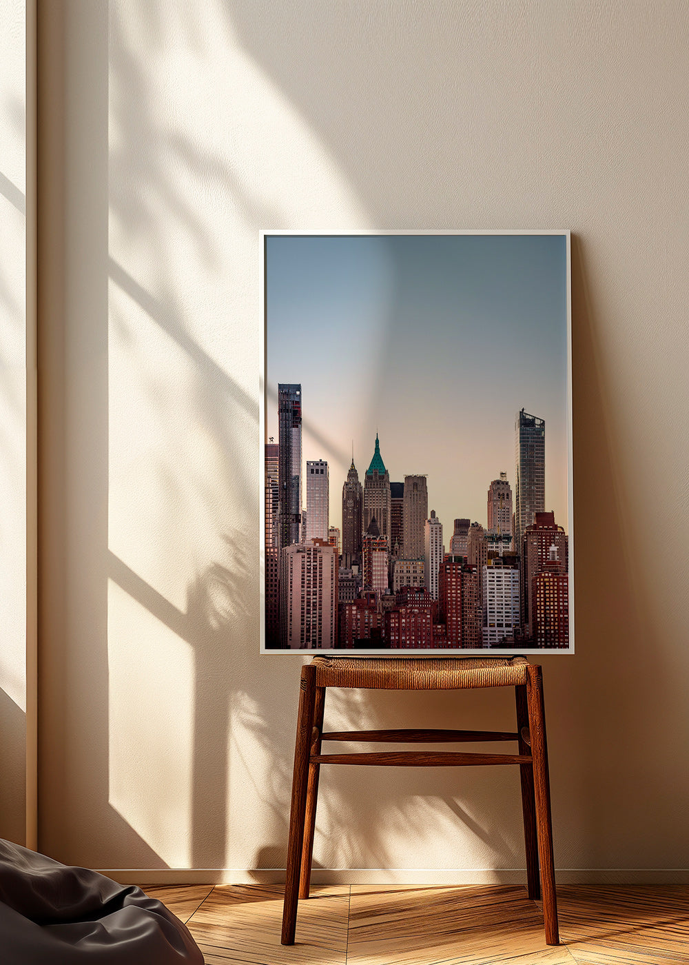 Poster de cidades com skyline ao anoitecer – Product3