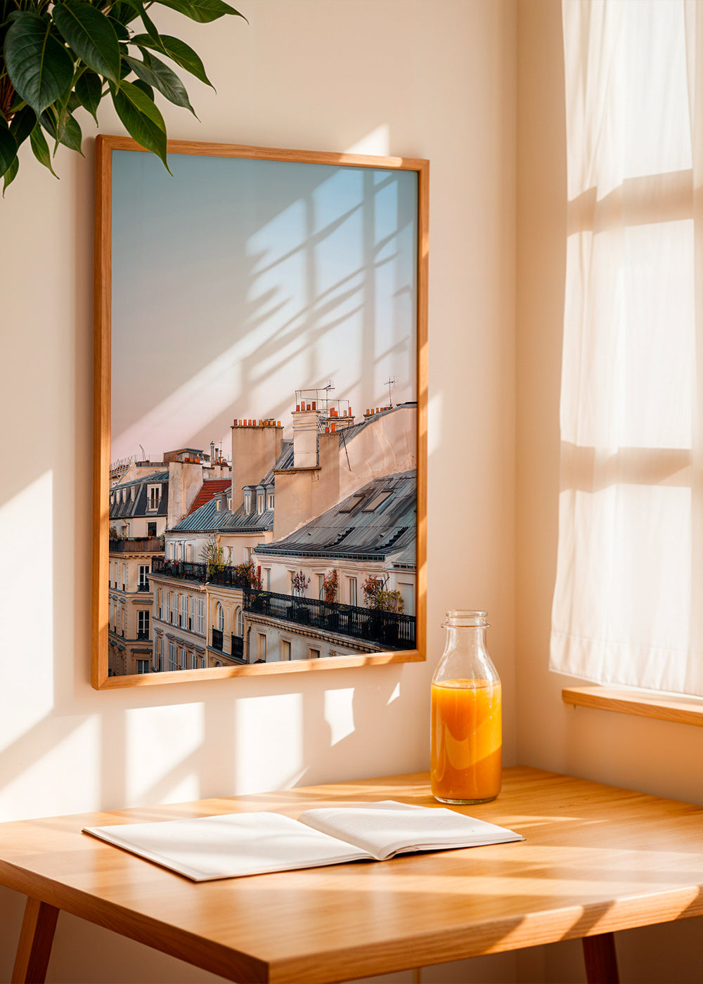 Quadro urbano de telhados ao amanhecer – Product3