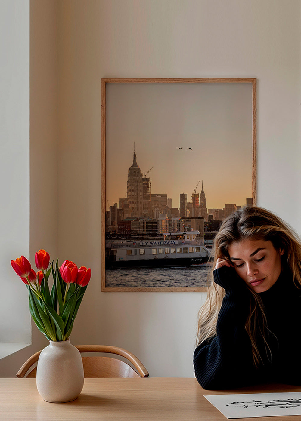 Arte para cidade Skyline de Manhattan – Product1