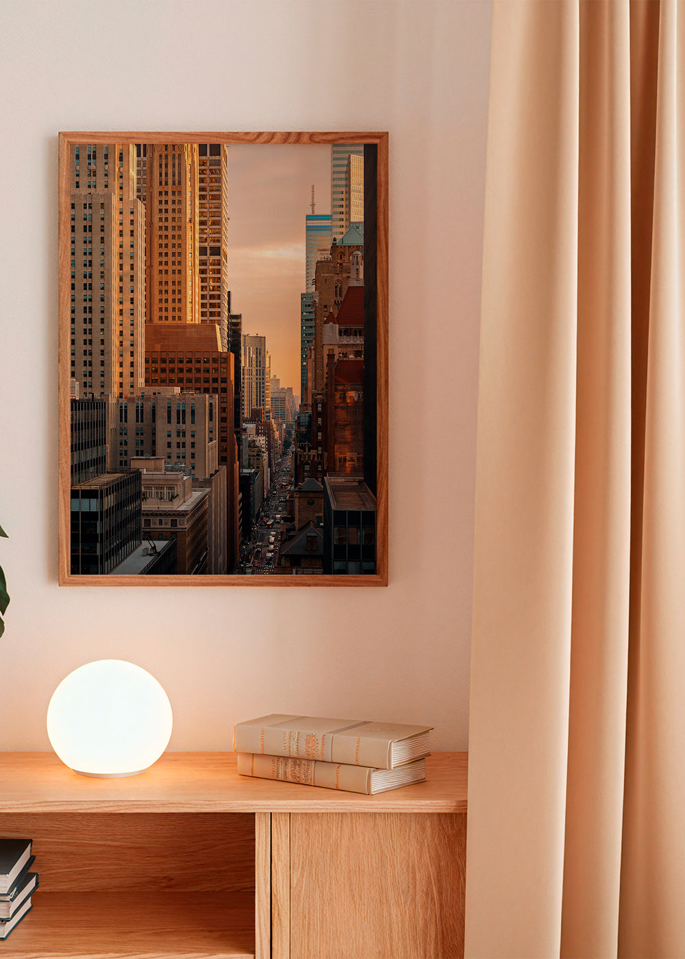 Quadro de cidade ao amanhecer – Product2