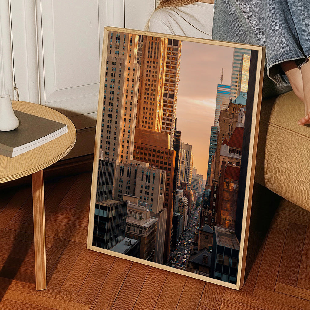 Quadro de cidade ao amanhecer – Product3