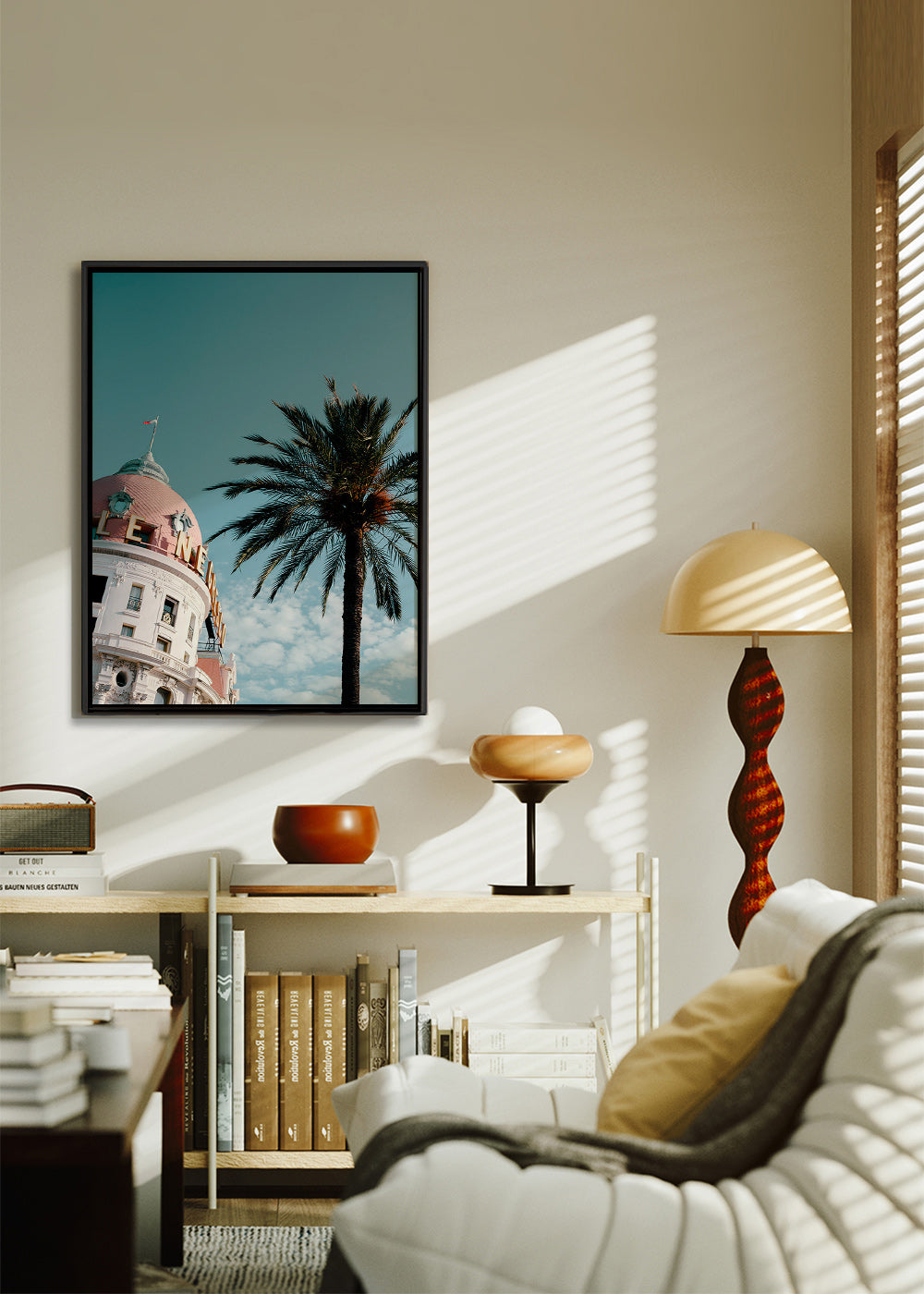 Arte para cidade Riviera: cúpula e palmeira – Canvas1