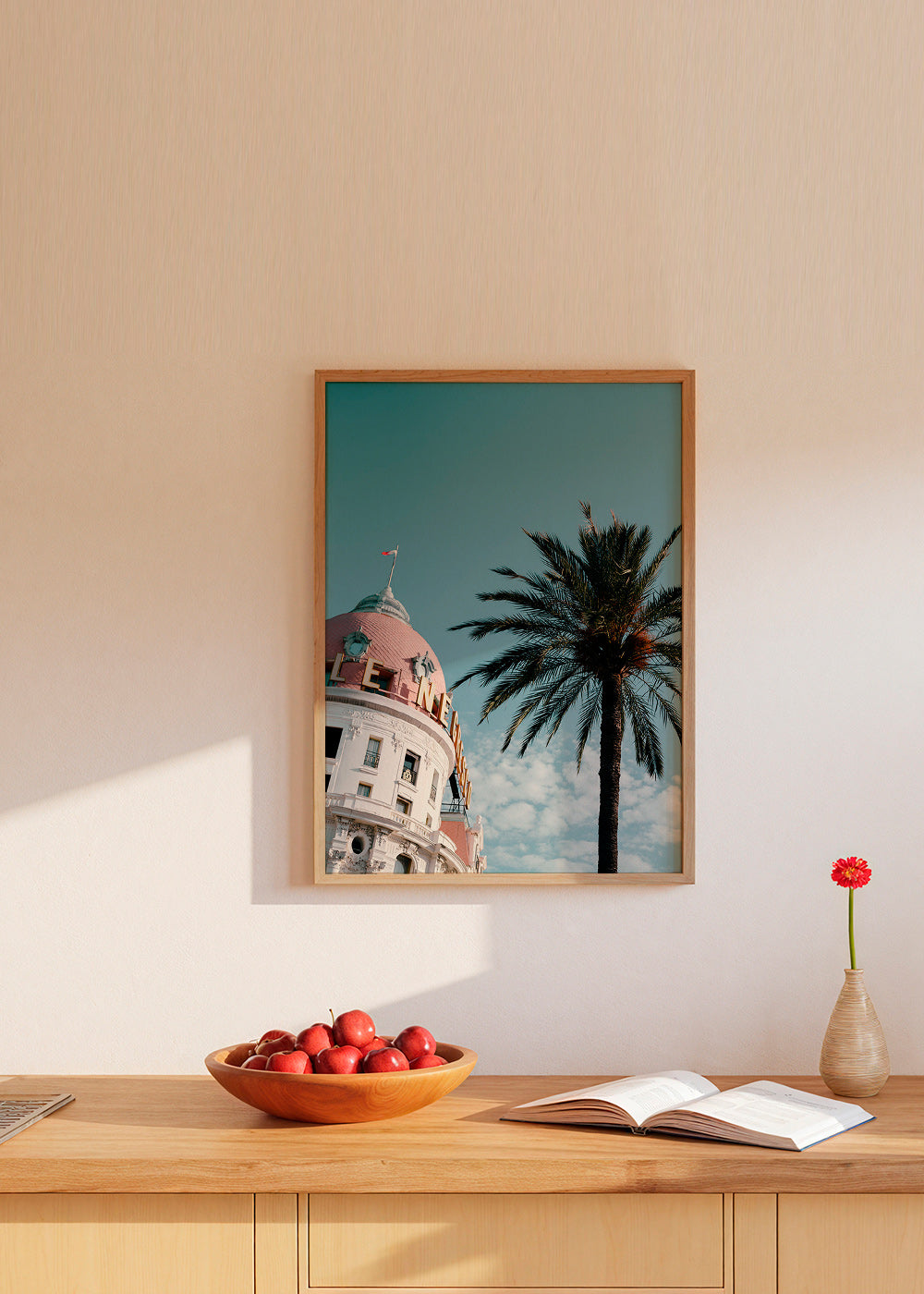 Arte para cidade Riviera: cúpula e palmeira – Product1