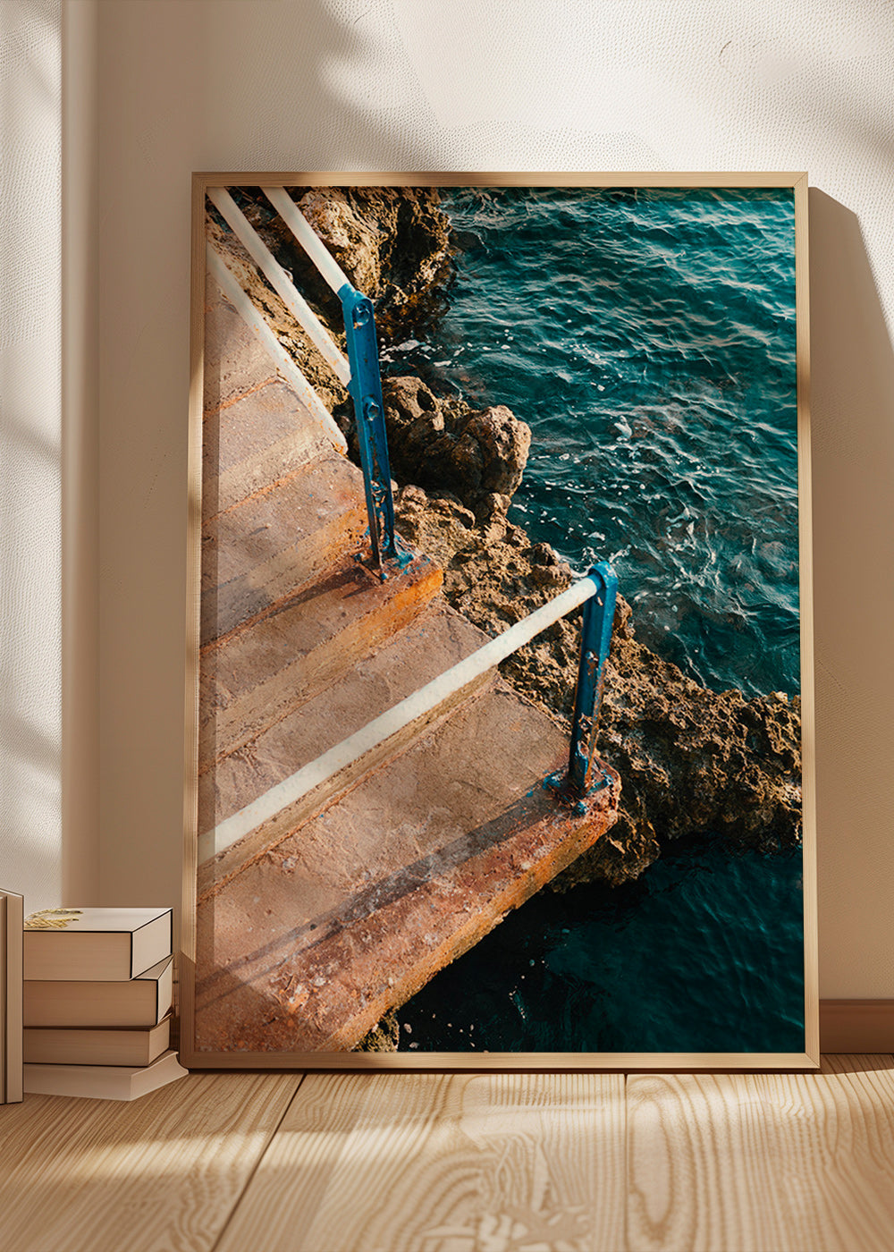 Arte paisagística: escada para o mar – Product1