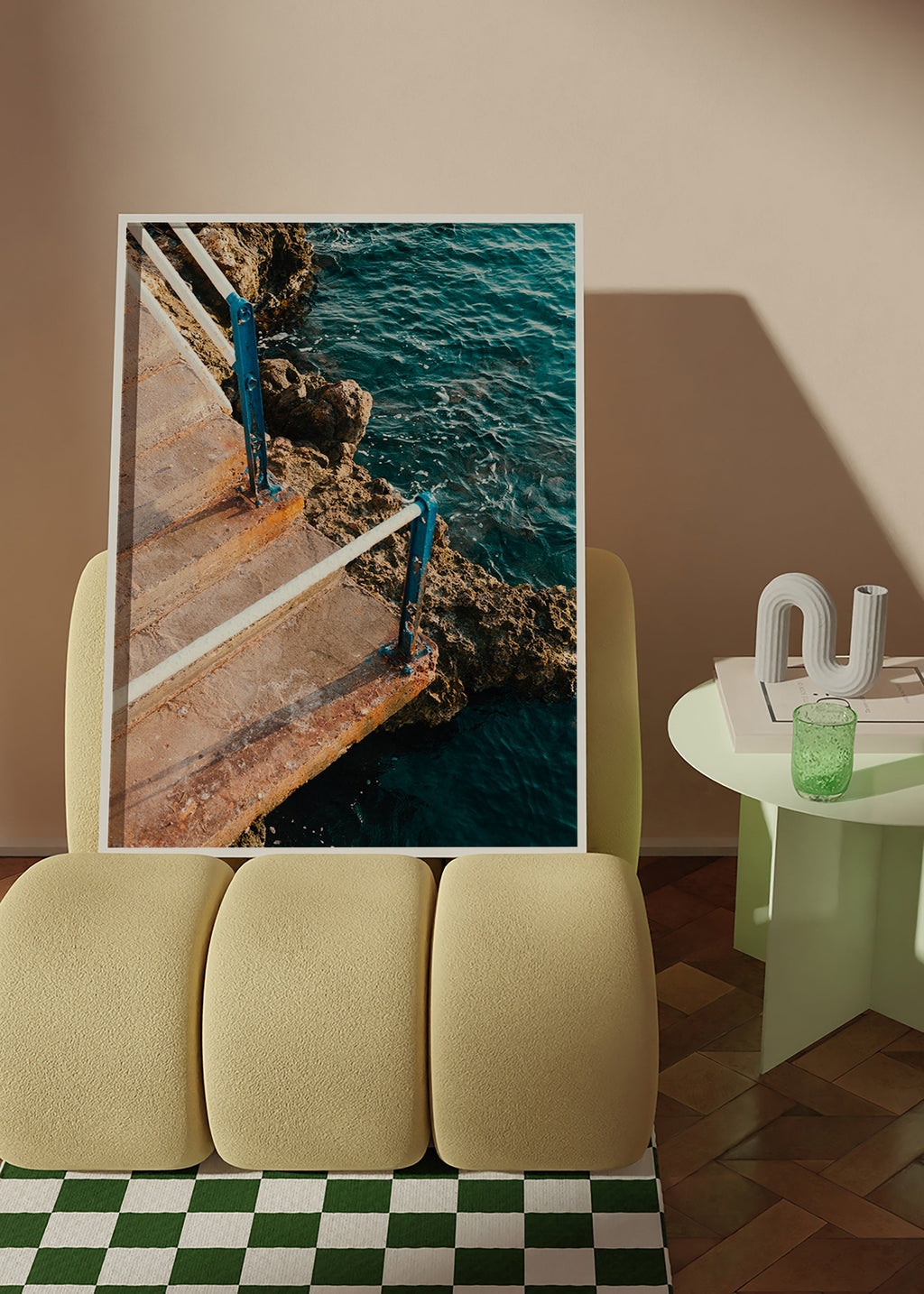 Arte paisagística: escada para o mar – Product2