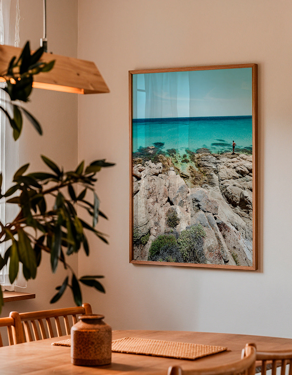 Arte paisagística: costa rochosa e mar turquesa – Product3