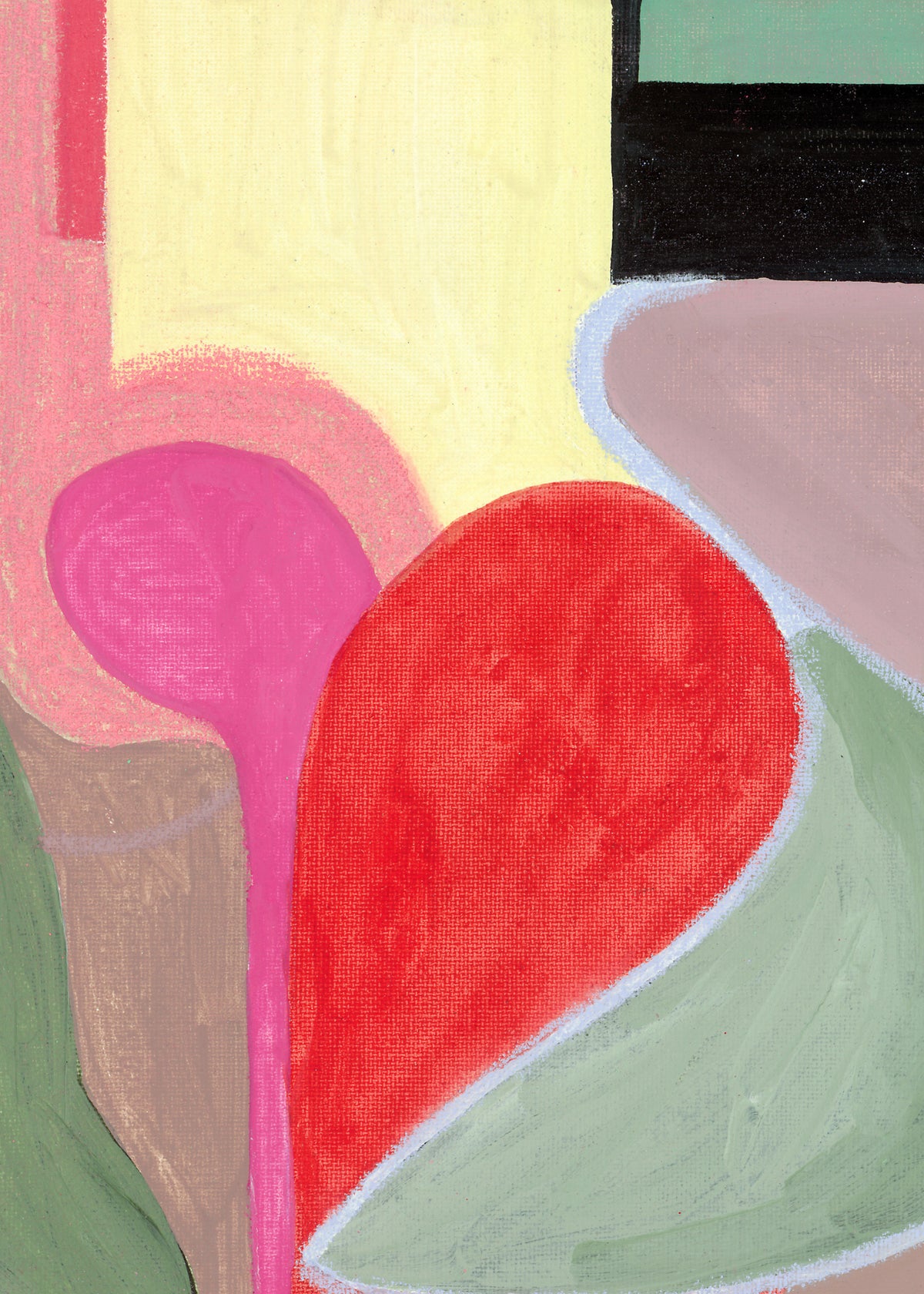 La etreinte neu - Unframed art print
