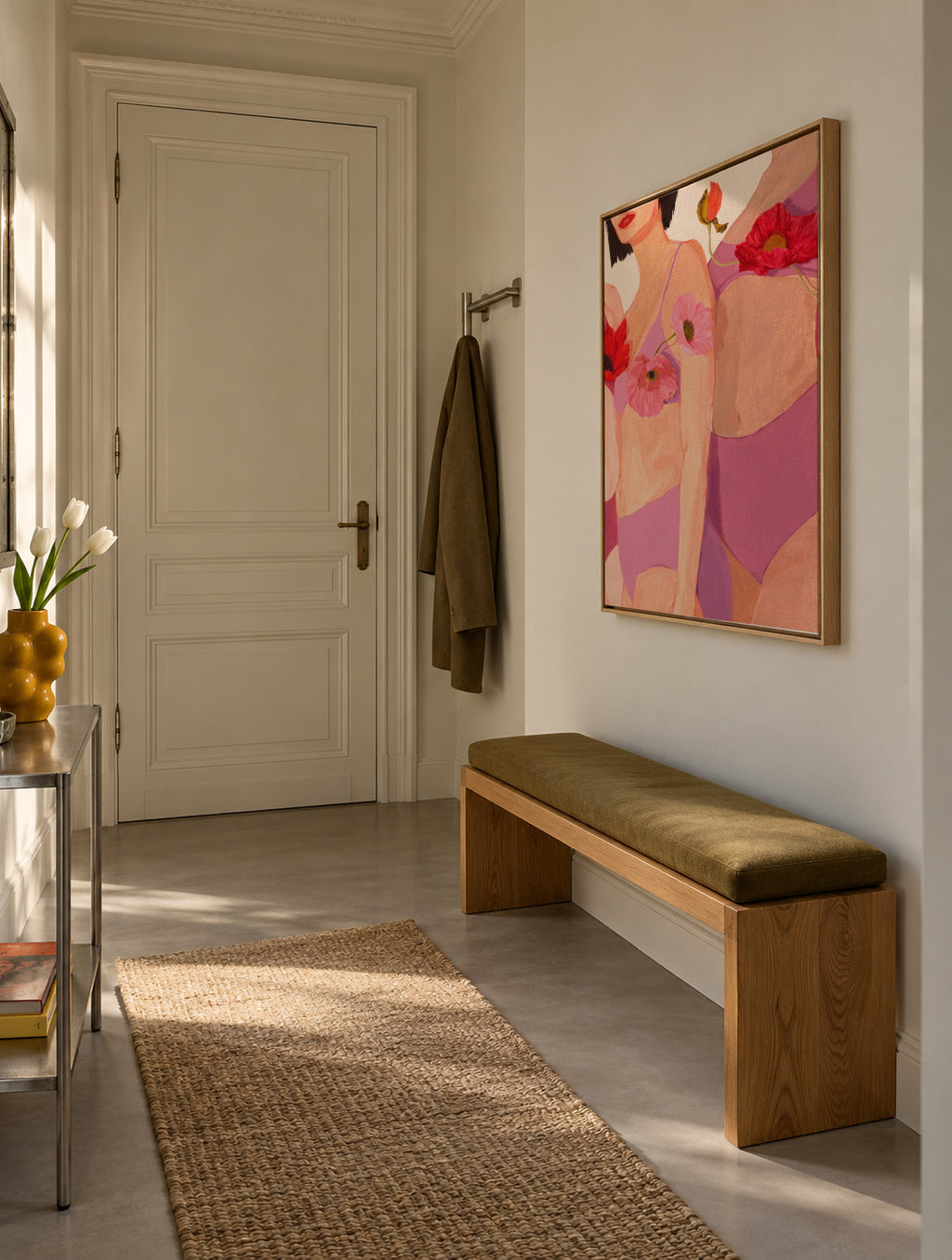 Harmony - Framed canvas in an interior