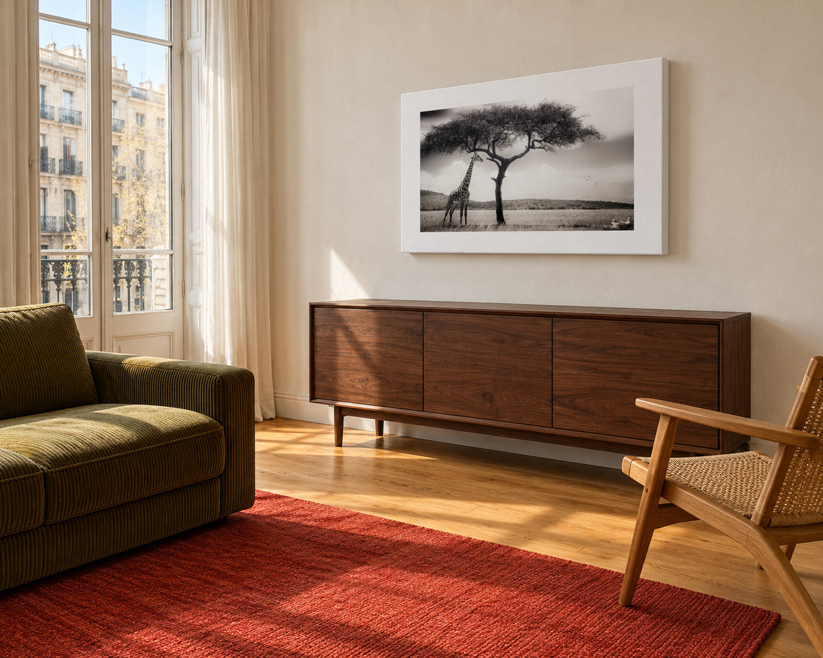 under the African sun - Unframed canvas in an interior