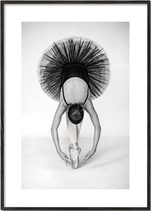 Fotografia de bailarina em ponta