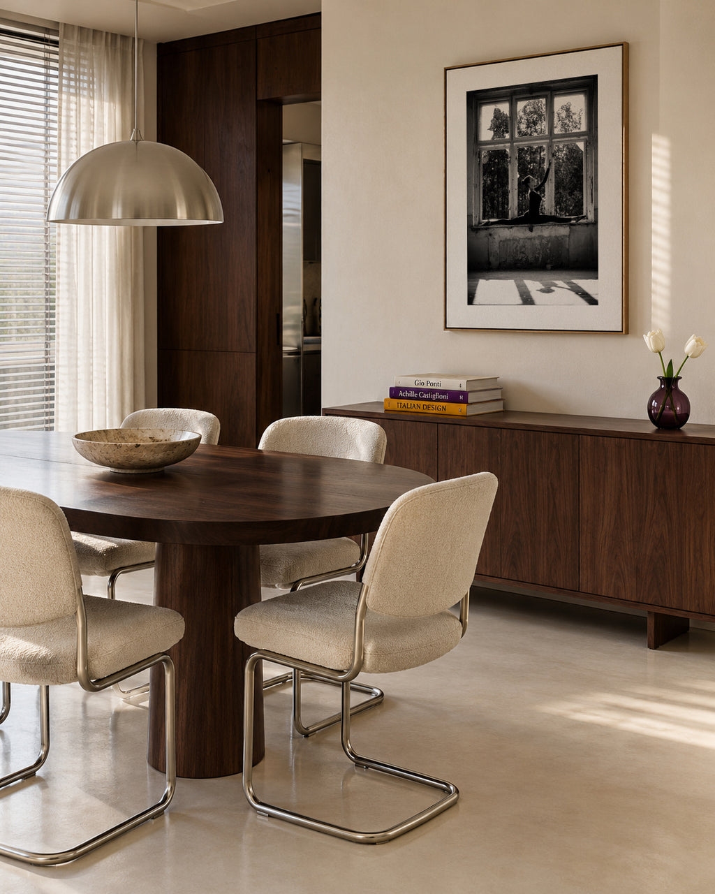 Dance - Framed canvas in an interior