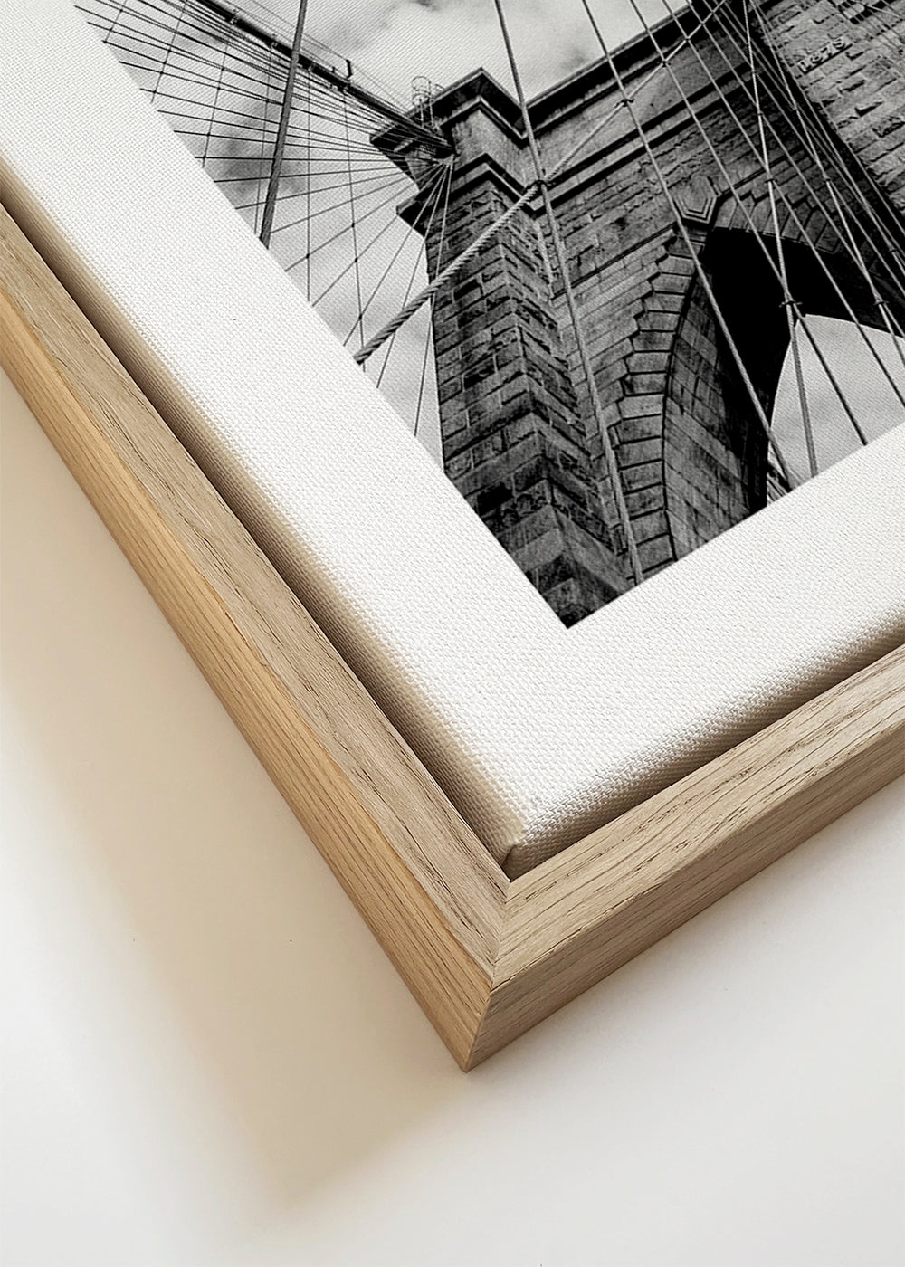 Arte para cozinha: ponte em perspetiva vertical