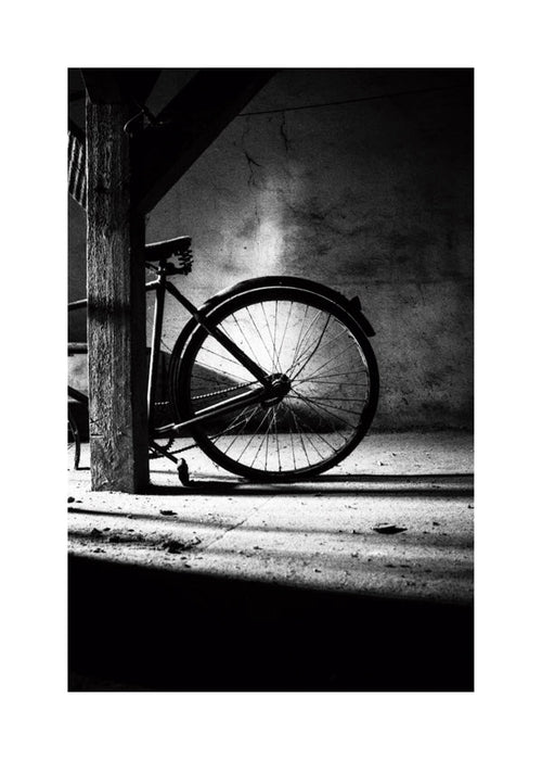 Fotografia de bicicleta em interior