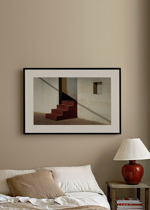 Fotografia de escada minimalista