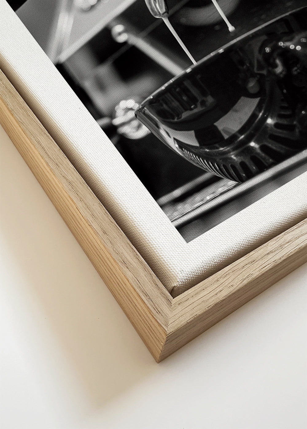 Arte para cozinha: Espresso em preto e branco