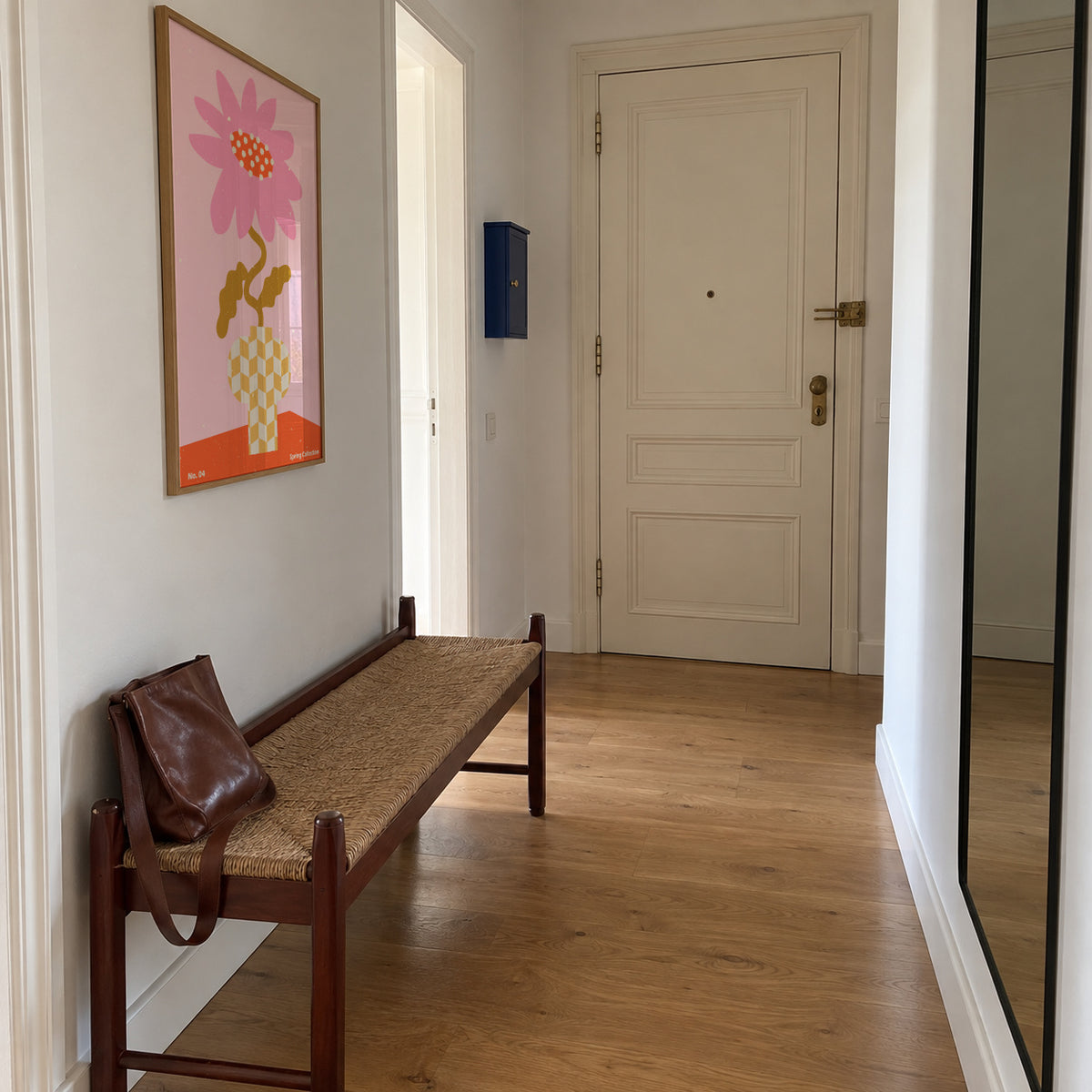 Spring Flower 04 - Framed poster in an interior