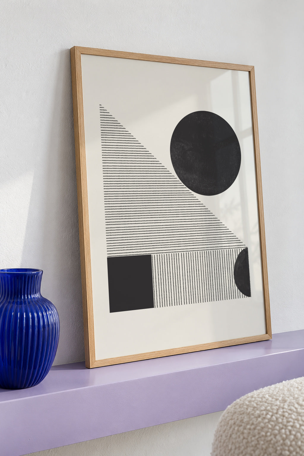 Composition IX - Framed poster detail
