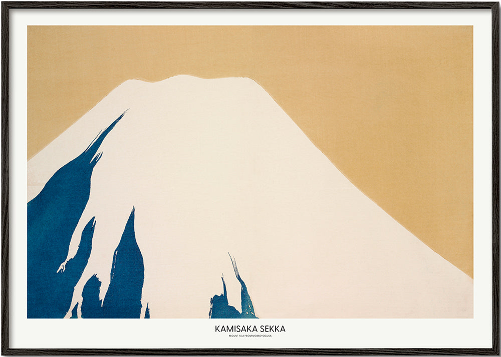Quadro de paisagem: Monte Fuji minimalista
