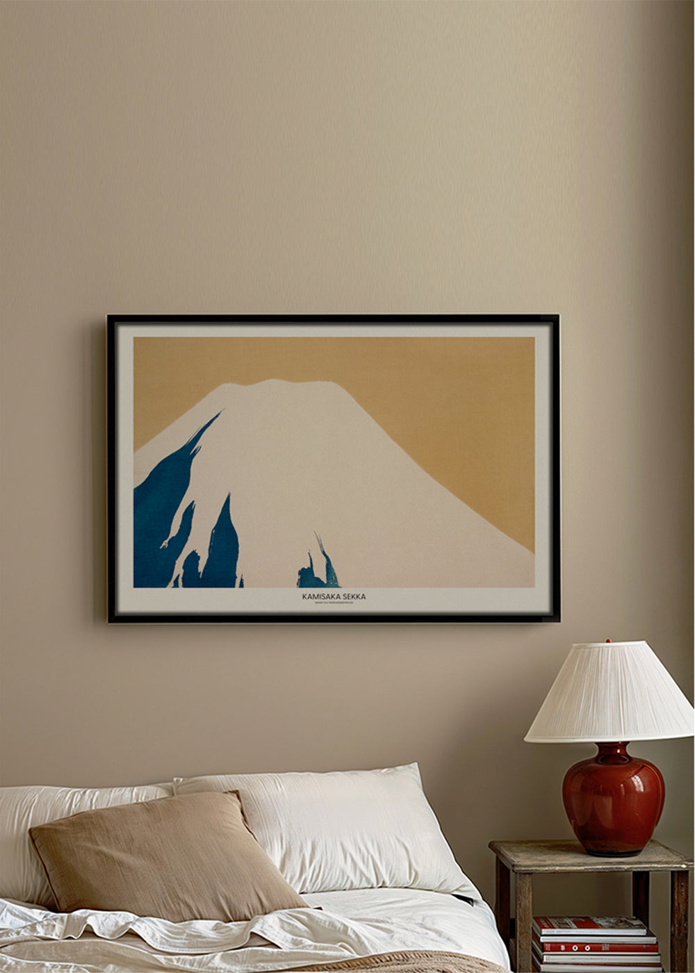 Quadro de paisagem: Monte Fuji minimalista
