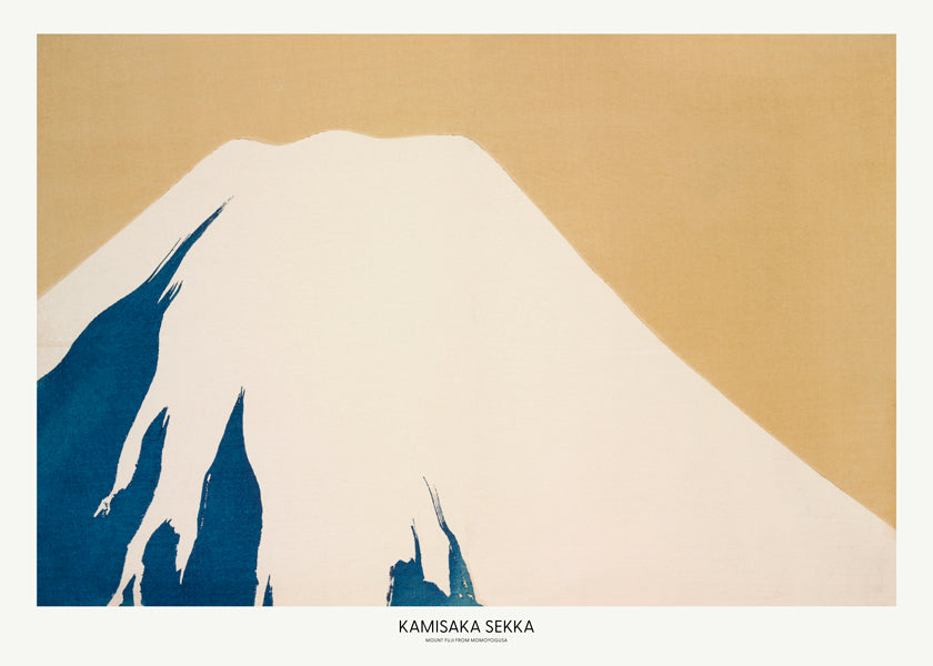 Quadro de paisagem: Monte Fuji minimalista