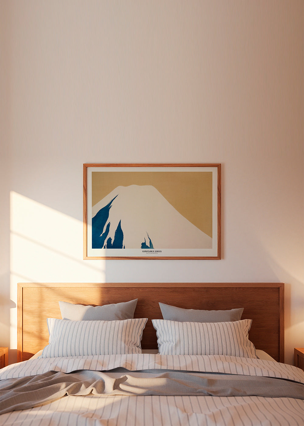 Quadro de paisagem: Monte Fuji minimalista