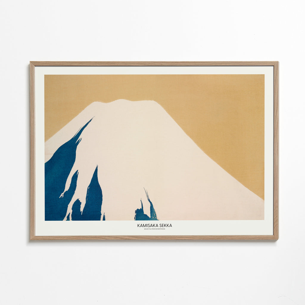 Quadro de paisagem: Monte Fuji minimalista