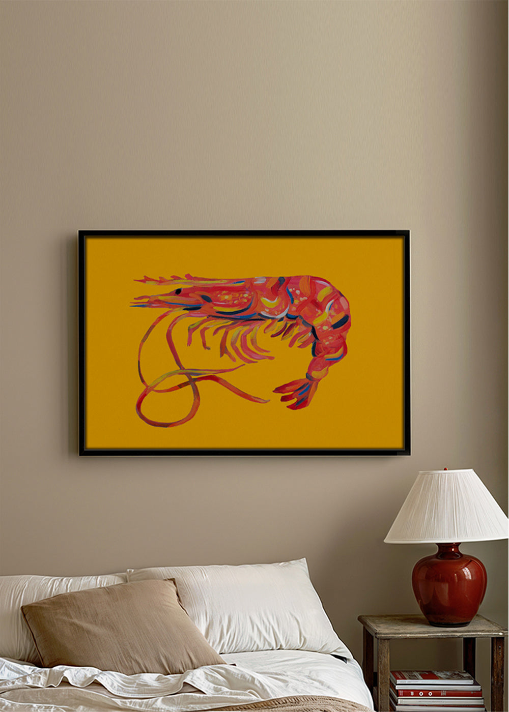 Prawn On Yellow