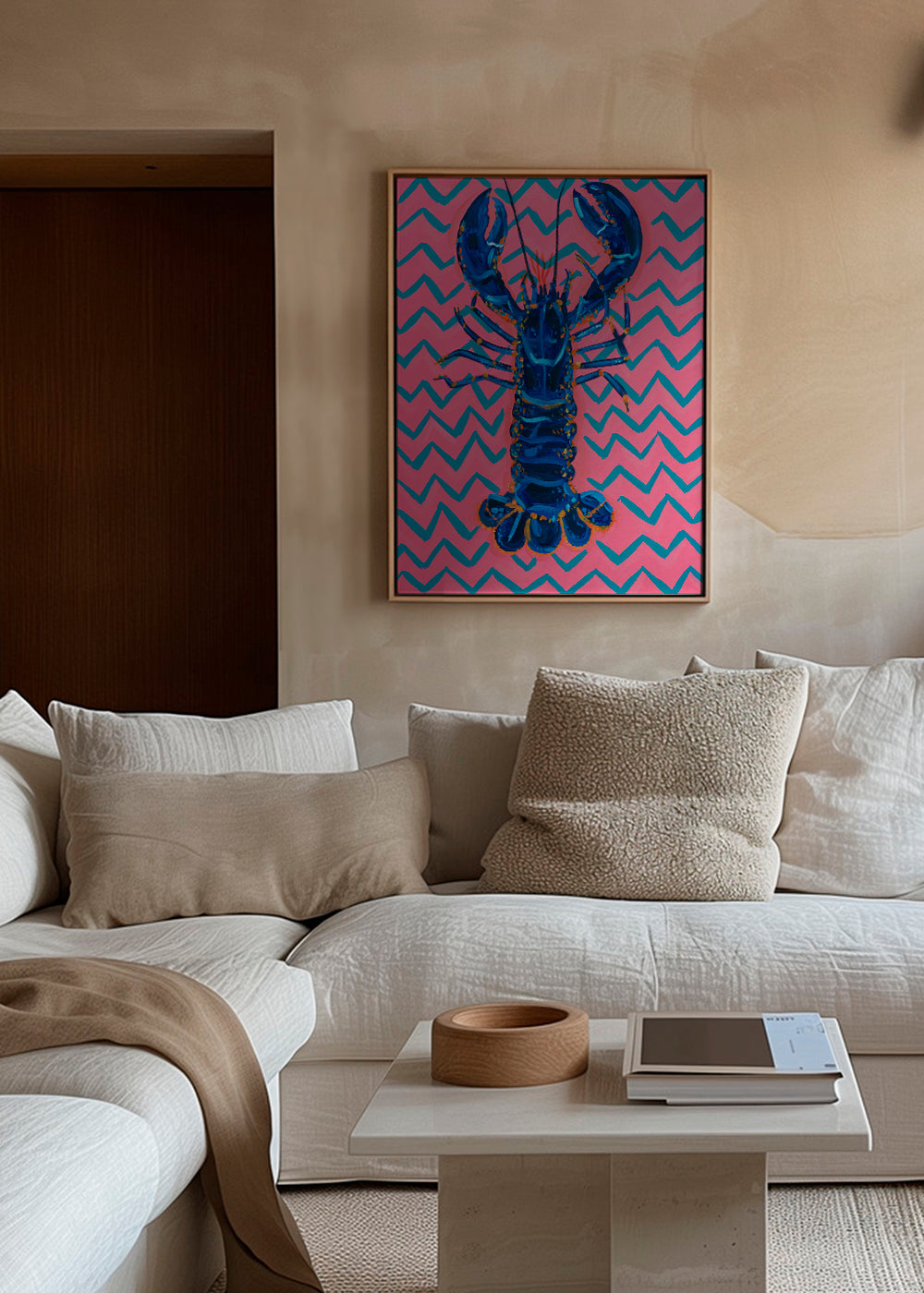 Lobster On Zigzag