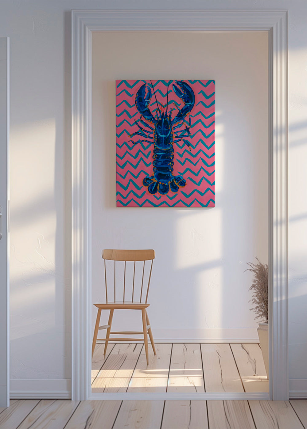 Lobster On Zigzag