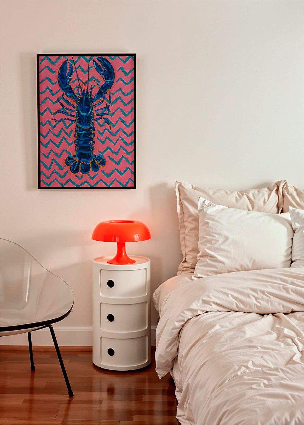 Lobster On Zigzag