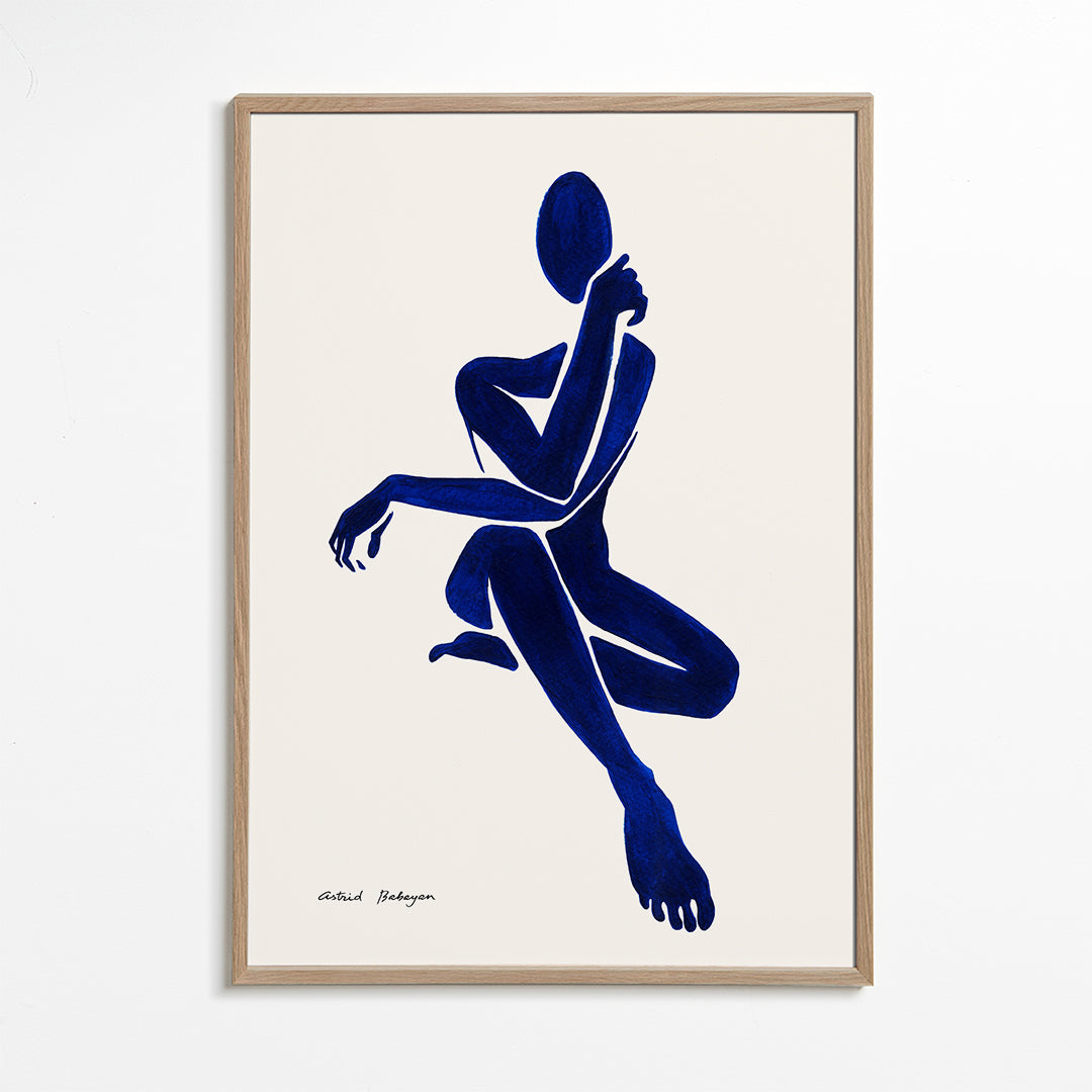 Blue Figure #2
