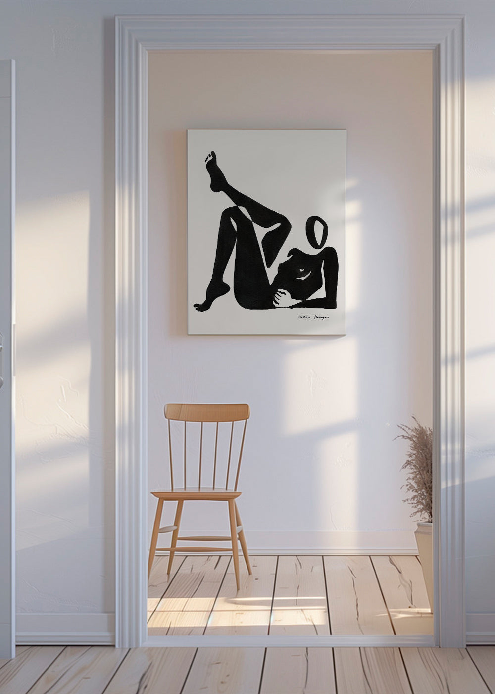 Black figure #8