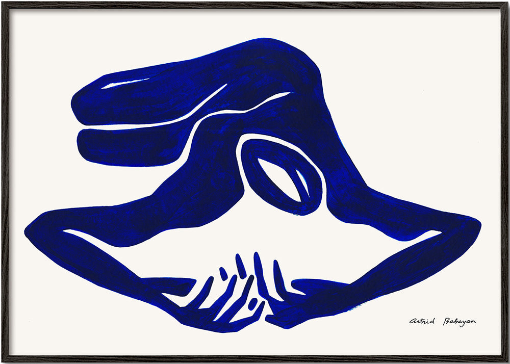 Blue Figure #6