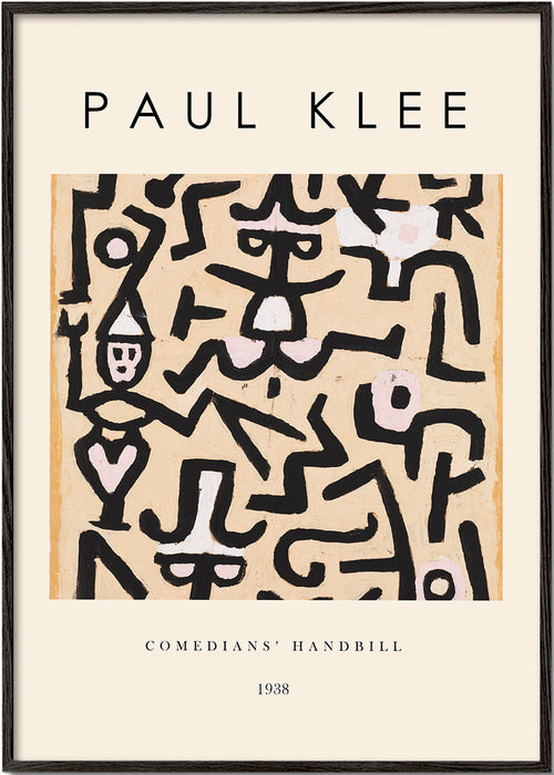 Arte abstrata Paul Klee traços lineares 1938
