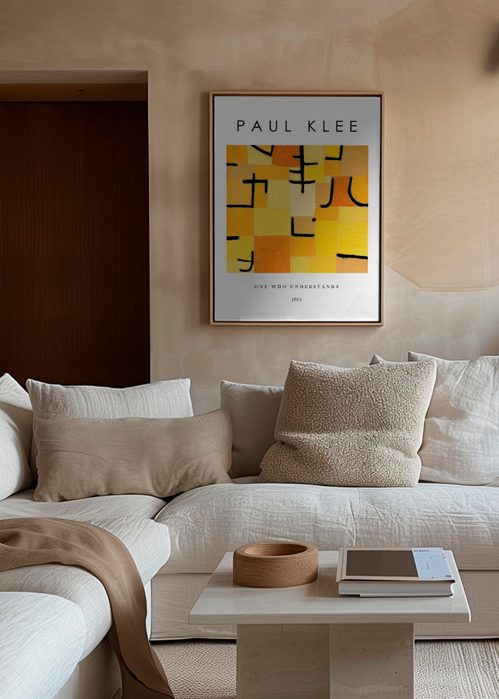 One Who Understands 2 Exhibition White - Paul Klee