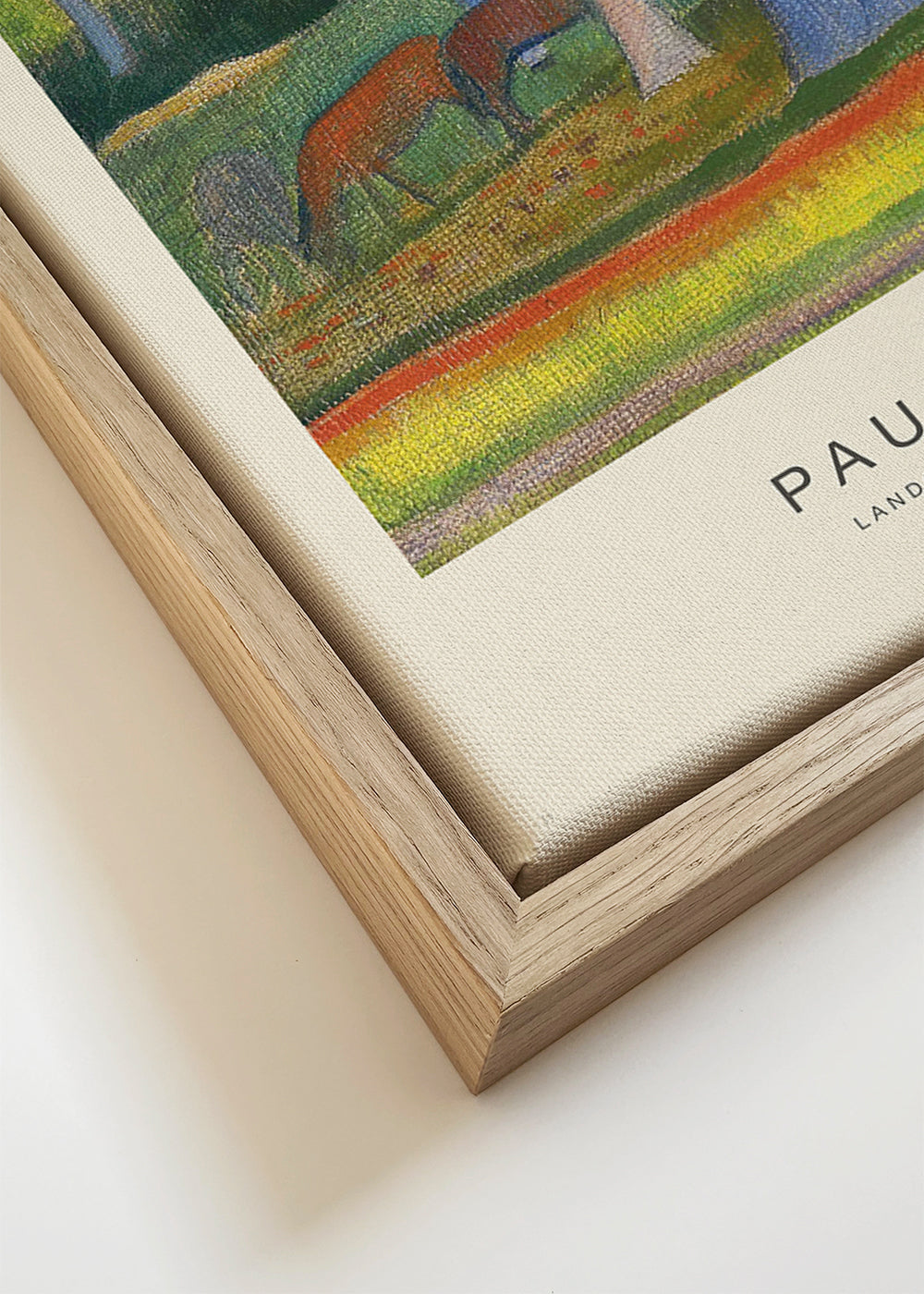 Arte de paisagem com troncos azuis e veados
