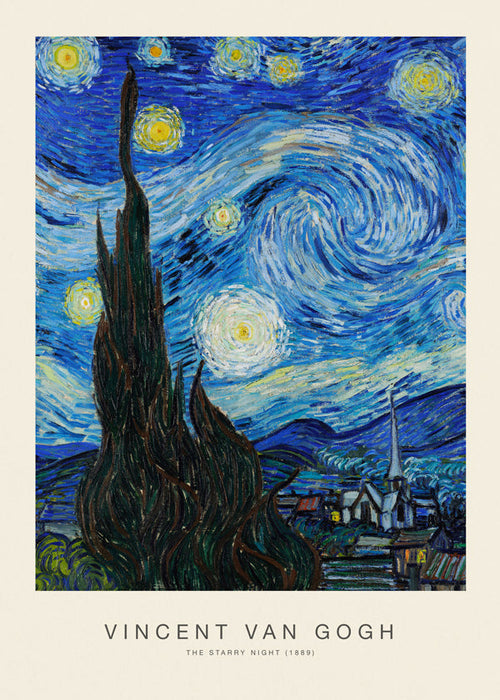 Arte para paisagem: estudo do céu noturno em espiral