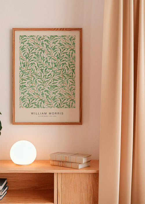 Estampa botânica Willow Bough folhas