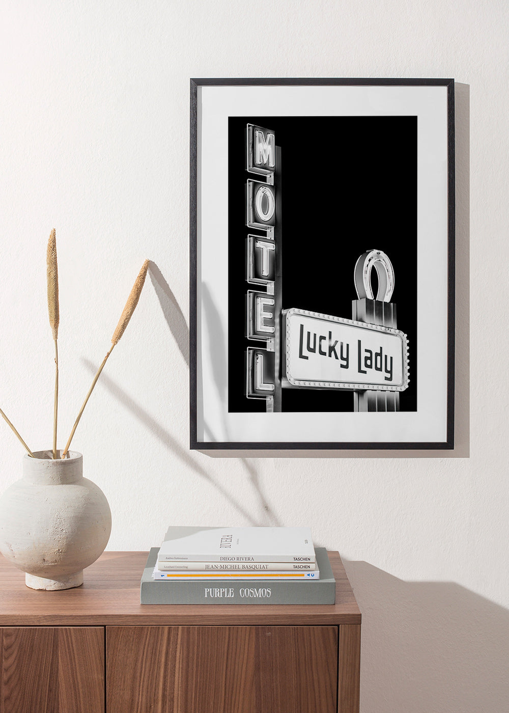 Fotografia letreiro Lucky Lady do motel – Product3