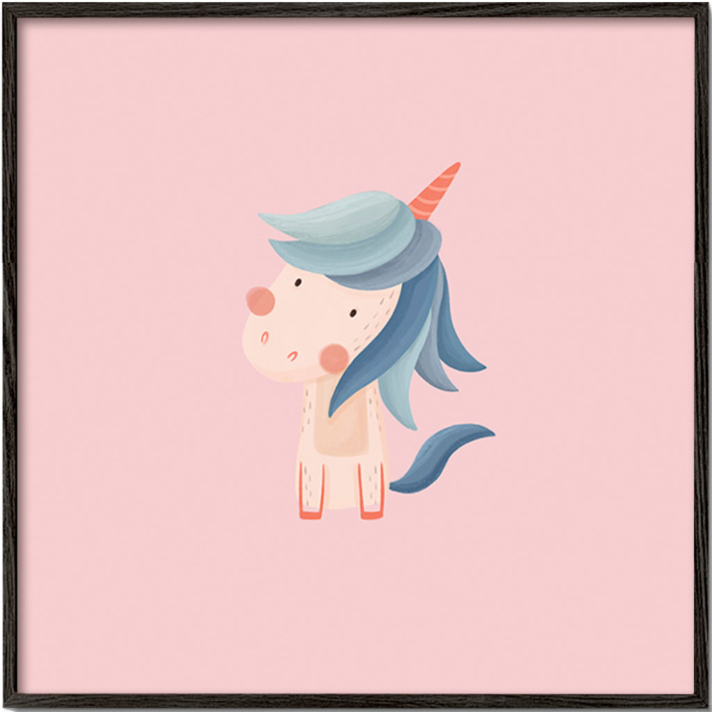 Lâmina infantil: unicórnio fofo