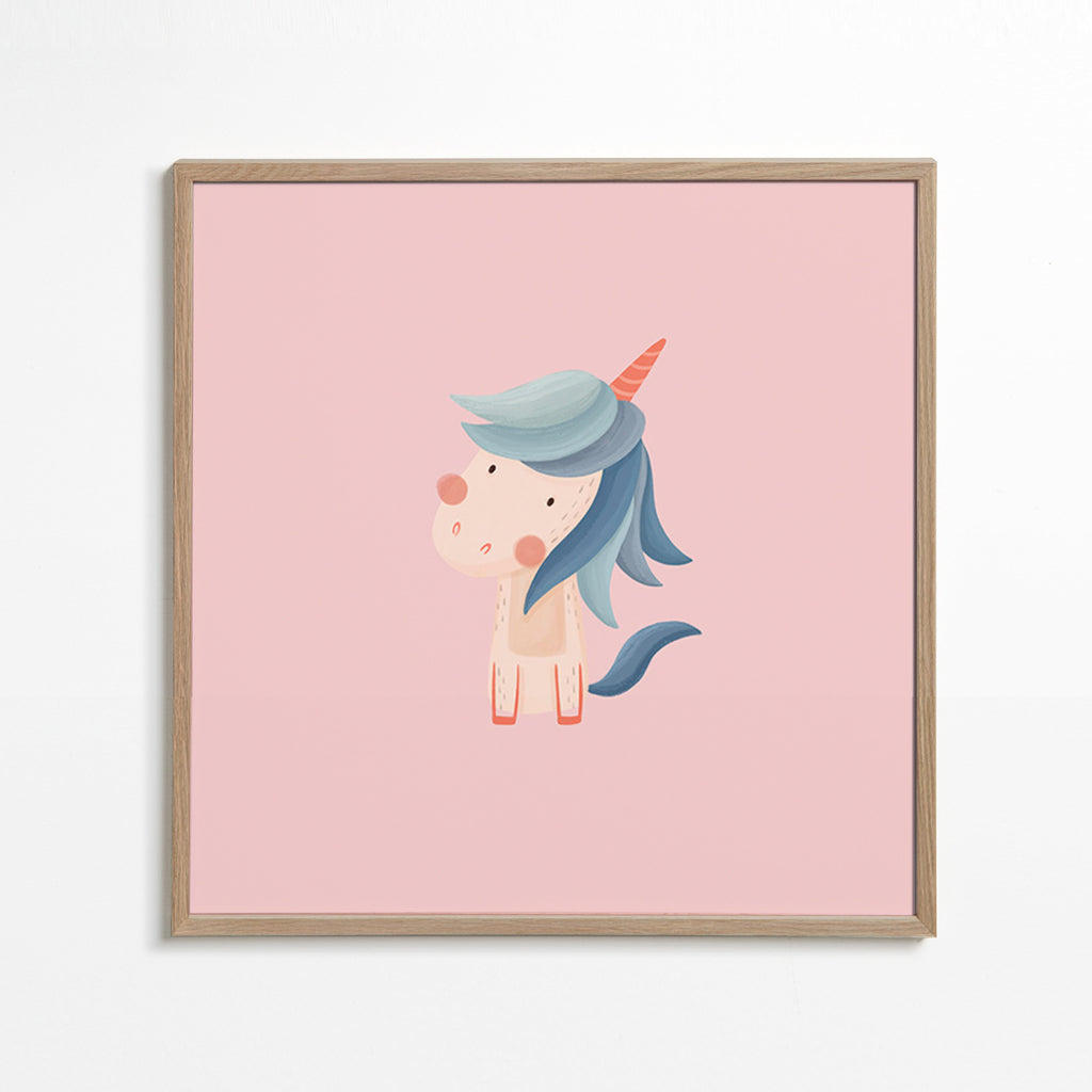 Lâmina infantil: unicórnio fofo