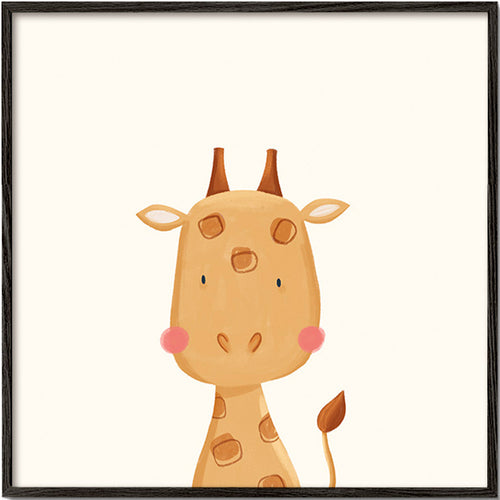 Lámina infantil: girafa doce
