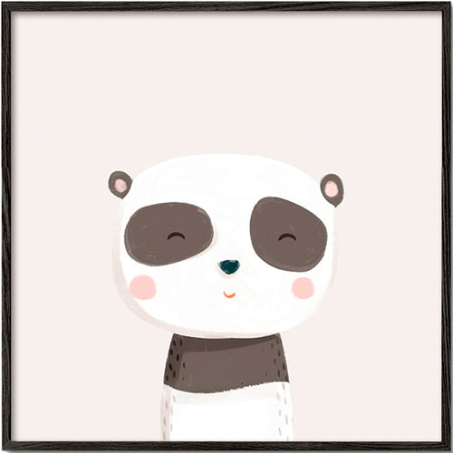 Lâmina infantil panda doce ilustrada