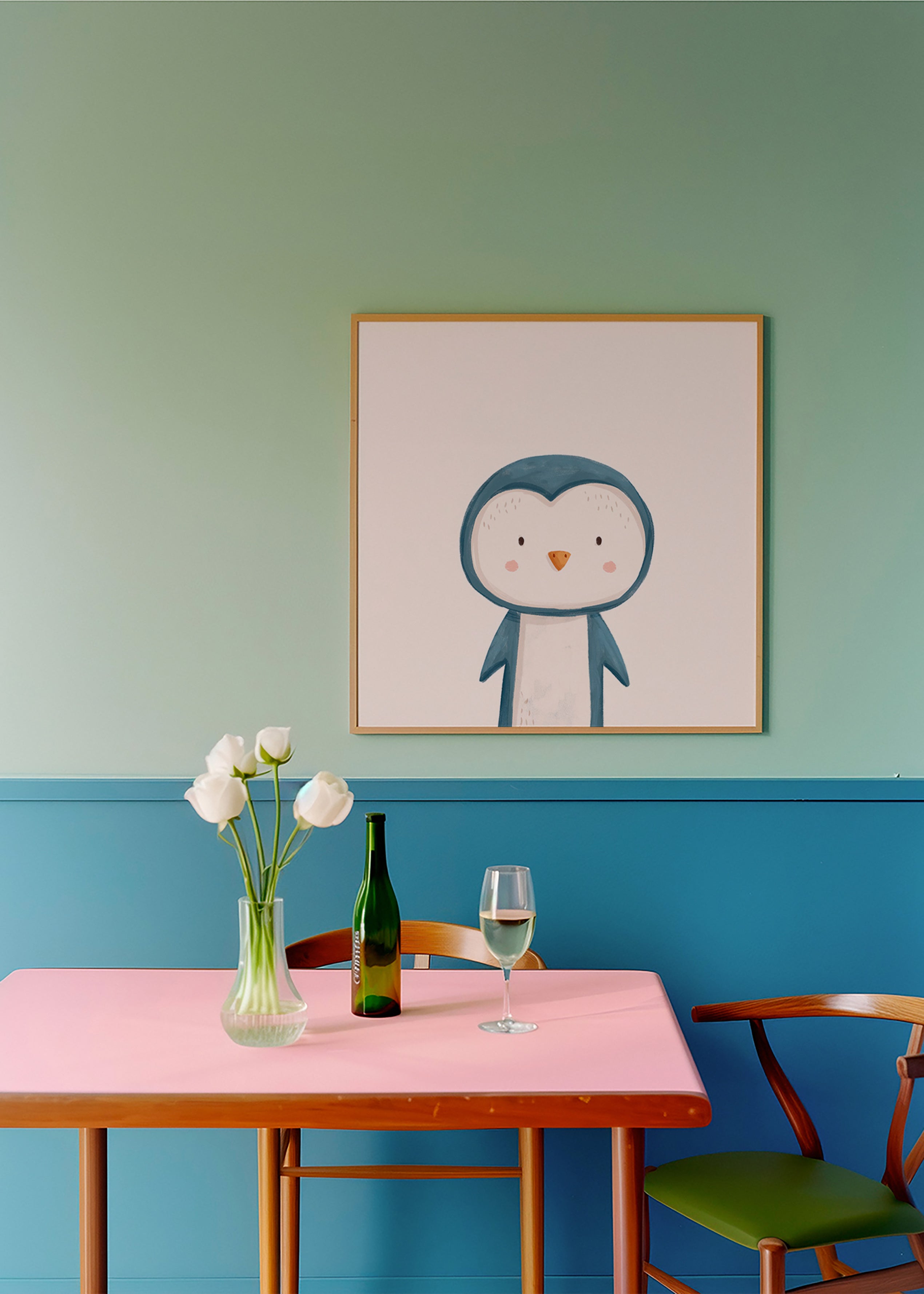 Ilustração de pinguim