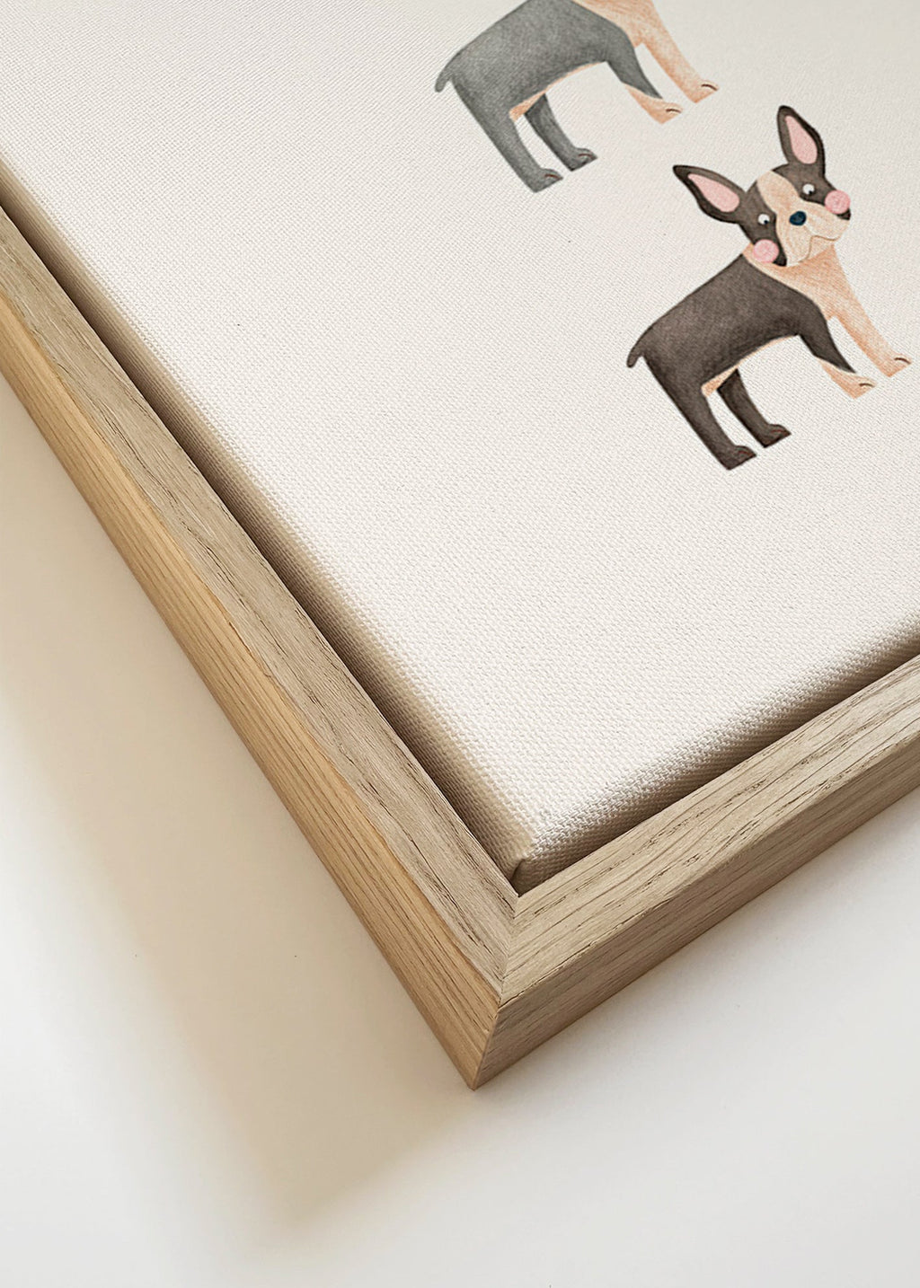 Quadro Três Boston Terrier