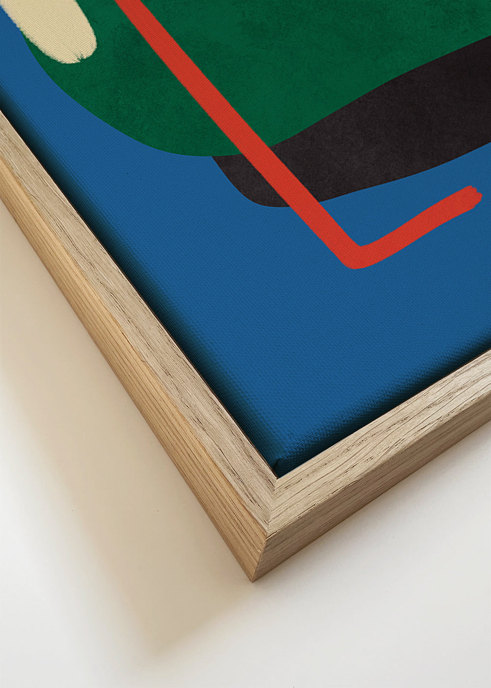 Ilustração rosto abstrato