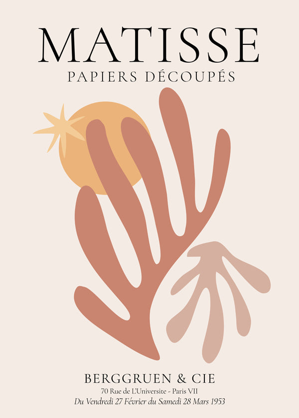 Henri Matisse papiers découpés IX